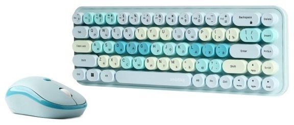 Клавиатура Smartbuy SBC-676390AG-T голубой купить,NaN