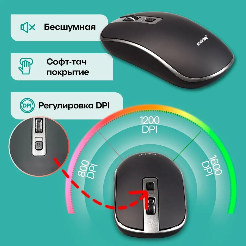 Клавиатура Smartbuy SBC-201359AG-KW черный купить,NaN