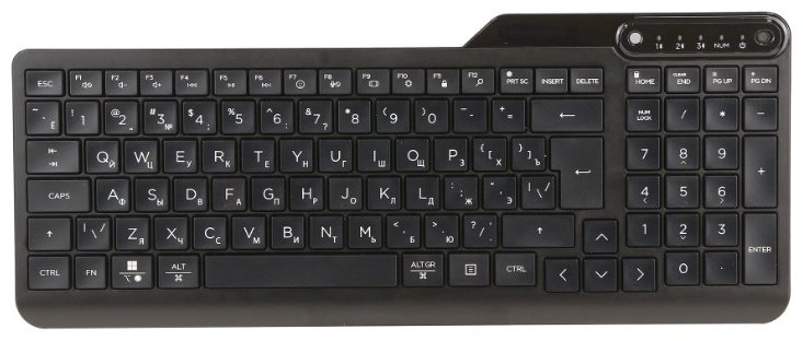 Клавиатура HP 460 (7N7B8AA) черный - ForteMarket Клавиатура HP 460 (7N7B8AA) черный купить,19390