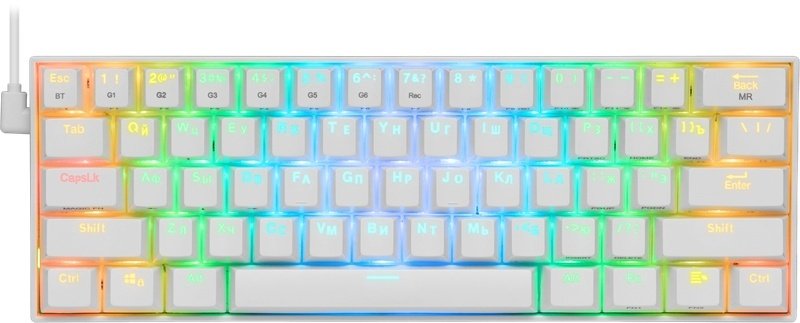 Клавиатура Redragon Draconic 77810 белый