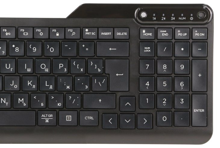 Клавиатура HP 460 (7N7B8AA) черный - ForteMarket Клавиатура HP 460 (7N7B8AA) черный купить,19390
