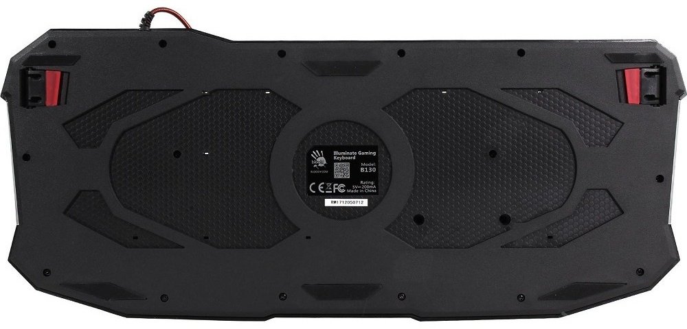 Клавиатура A4Tech Bloody B130 черный