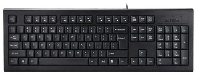 Клавиатура A4Tech KR-85 черный купить,NaN