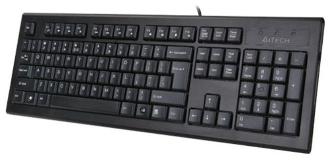 Клавиатура A4Tech KR-85 черный купить,NaN