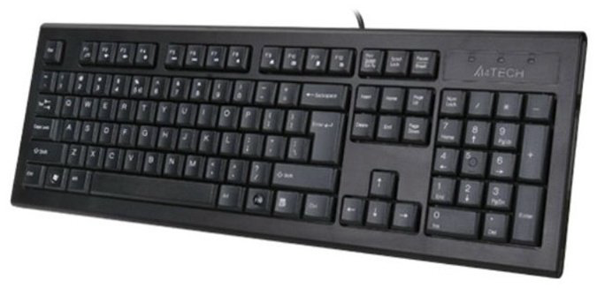 Клавиатура A4Tech KR-85 черный купить,NaN