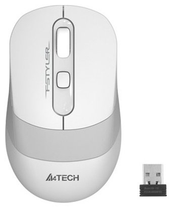 Мышь A4Tech Fstyler FG-10 серый купить,NaN