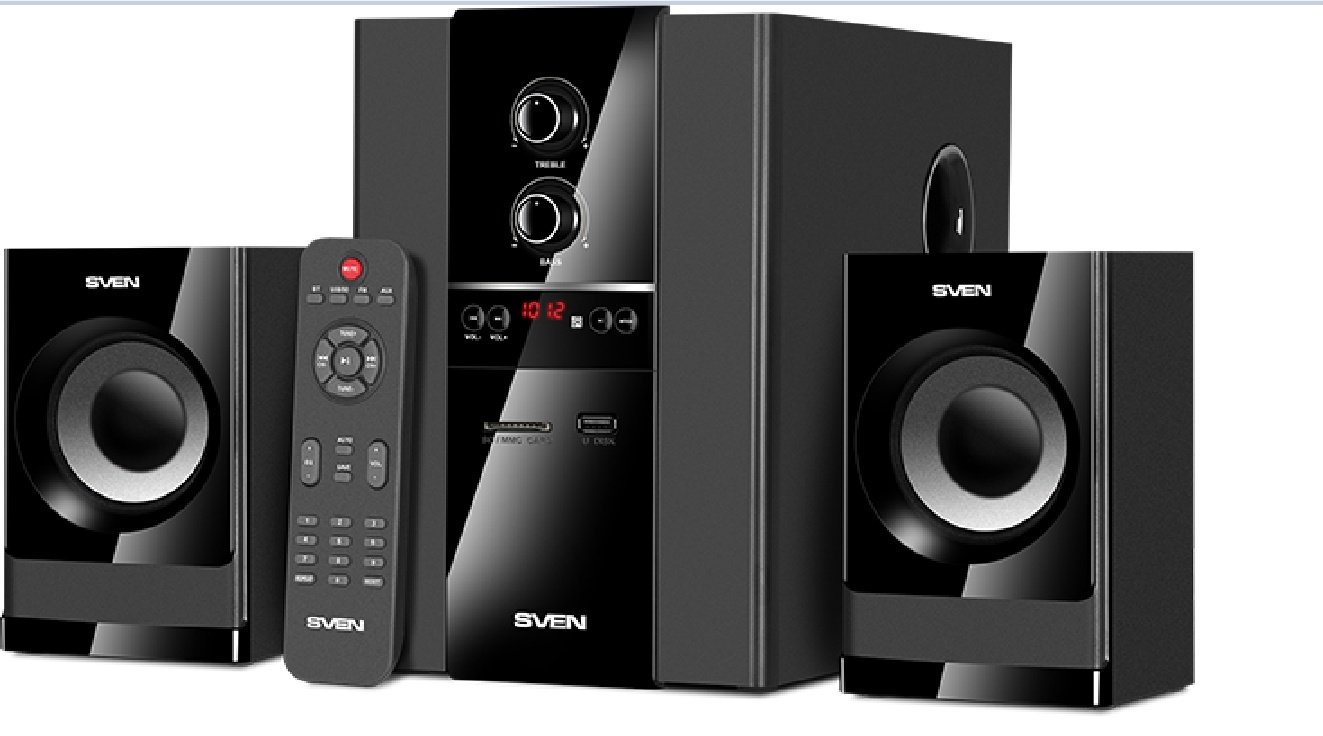 Компьютерные колонки SVEN MS-1821 черный купить,NaN