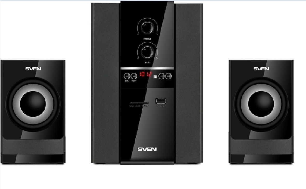 Компьютерные колонки SVEN MS-1821 черный купить,NaN