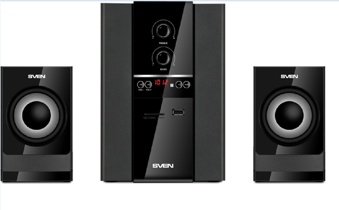 Компьютерные колонки SVEN MS-1821 черный купить,NaN
