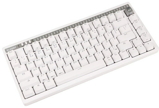 Клавиатура A4Tech Bloody AT75 WHITE белый