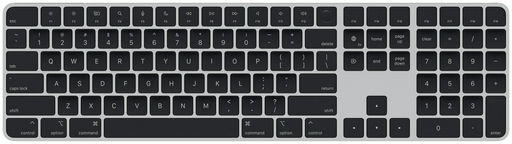 Клавиатура Apple Magic Keyboard with Touch ID and Numeric Keypad серый