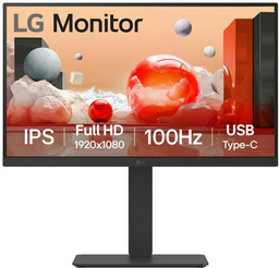 Монитор 23.8" LG 24BA650-B.ARUZ черный