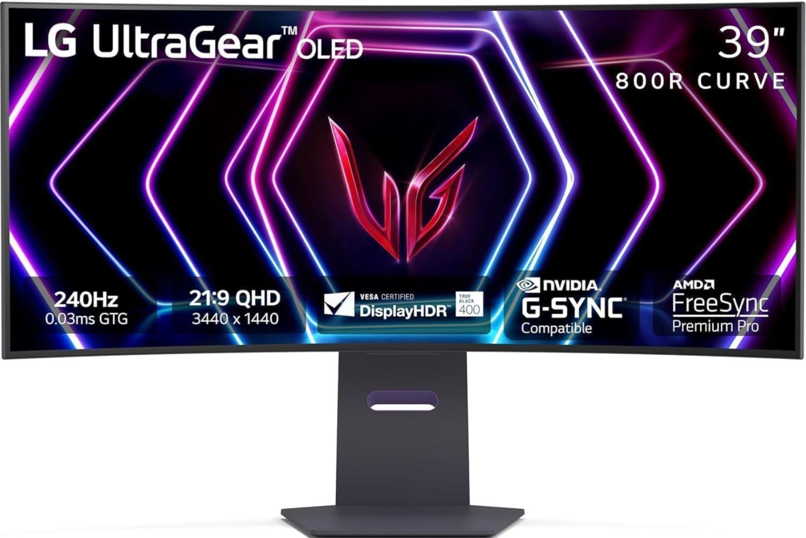 Монитор 39" LG 39GS95QE-B черный купить,NaN