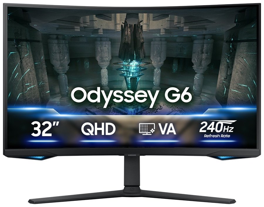 Монитор 32" Samsung Odyssey G6 LS32BG650EIXCI черный купить,NaN
