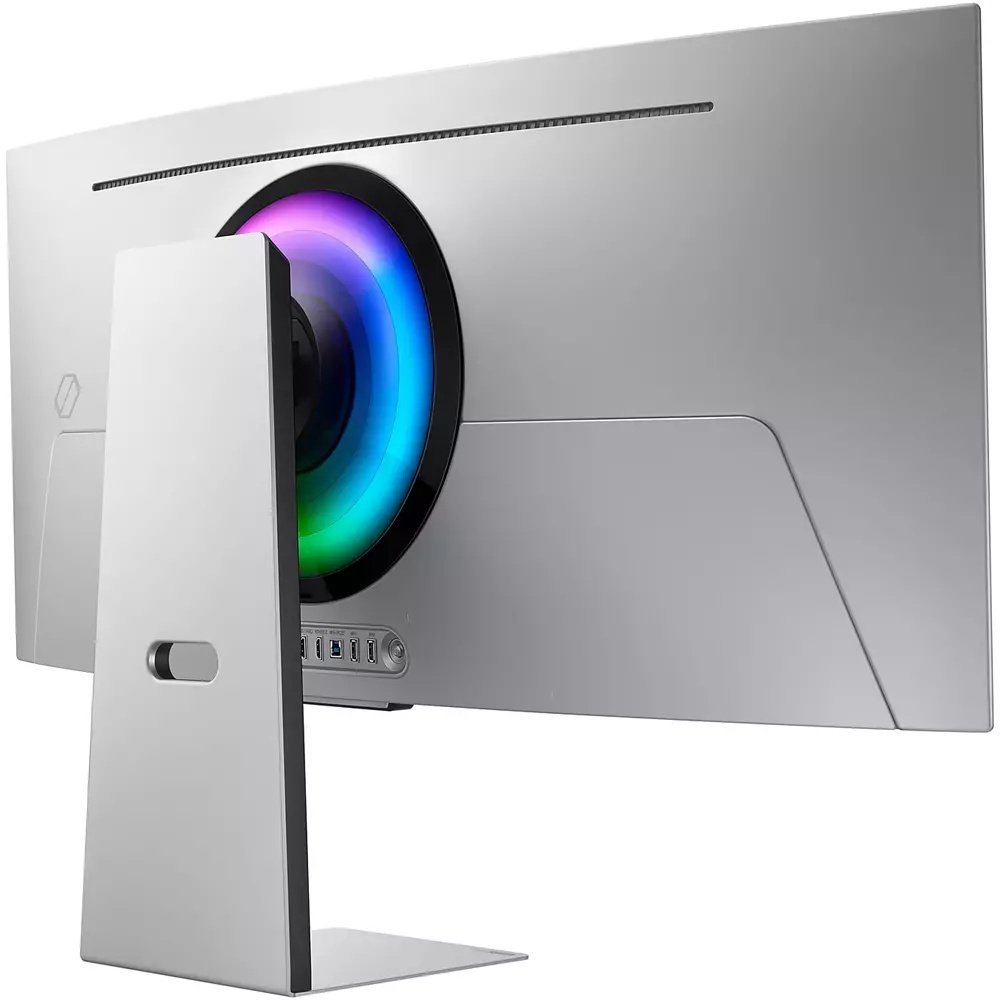 Монитор 34" Samsung LS34DG852SIXCI серебристый