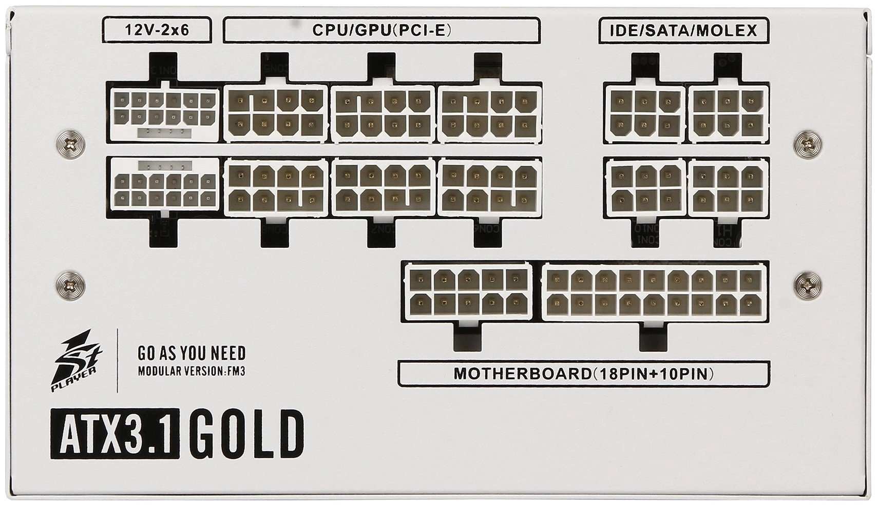 Блок питания 1STPLAYER HA-850BA4 HA-850BA4 WHITE-EU 850 Вт купить,NaN
