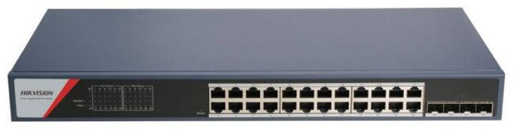 Коммутатор Hikvision DS-3E1528P-SI-24P4F купить,289859