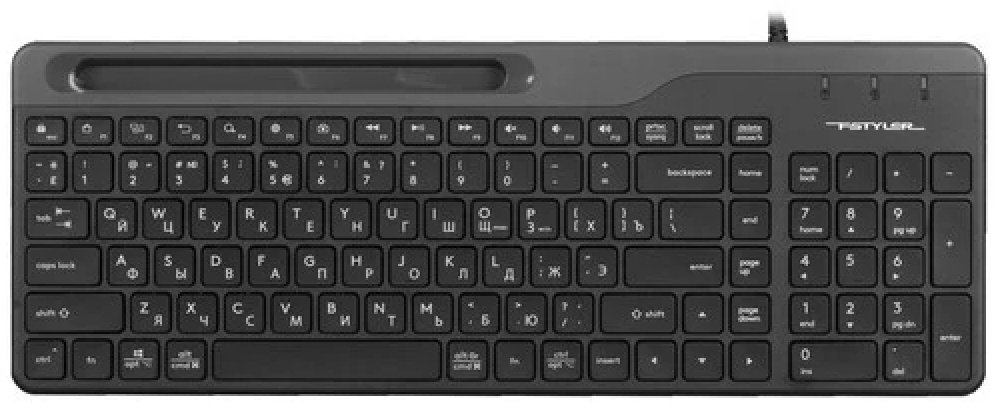 Клавиатура A4Tech Fstyler FK25 черный