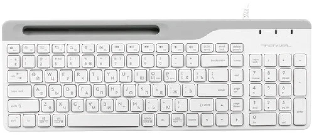 Клавиатура A4Tech Fstyler FK25 белый купить,6613