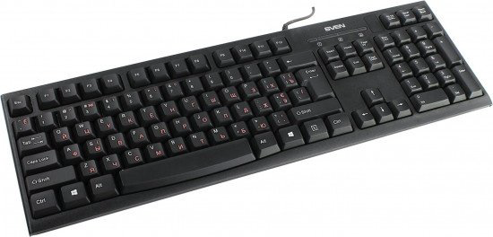 Клавиатура SVEN KB-S300 черный купить,NaN