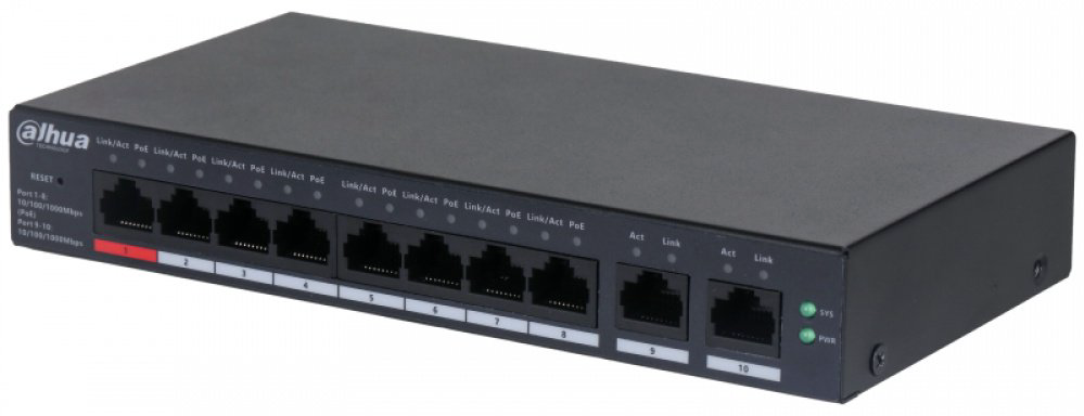 Коммутатор Dahua DH-CS4010-8GT-60 купить,75750