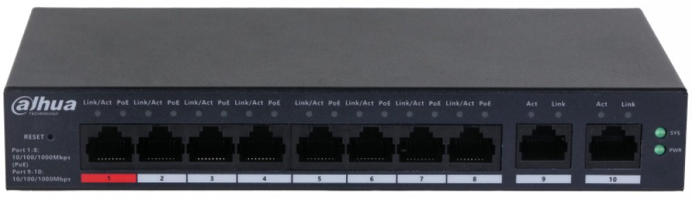Коммутатор Dahua DH-CS4010-8GT-60 купить,75750