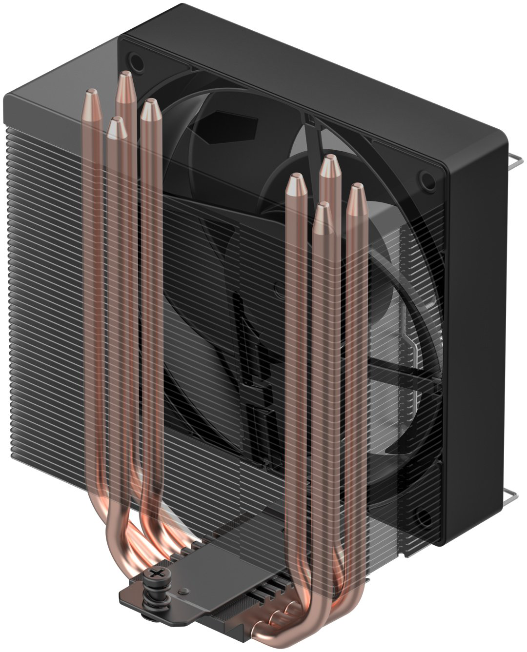 Кулер ID-COOLING SE-214-XT V2 BLACK черный купить,11000