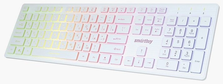 Клавиатура Smartbuy SBK-305U-W белый купить,NaN