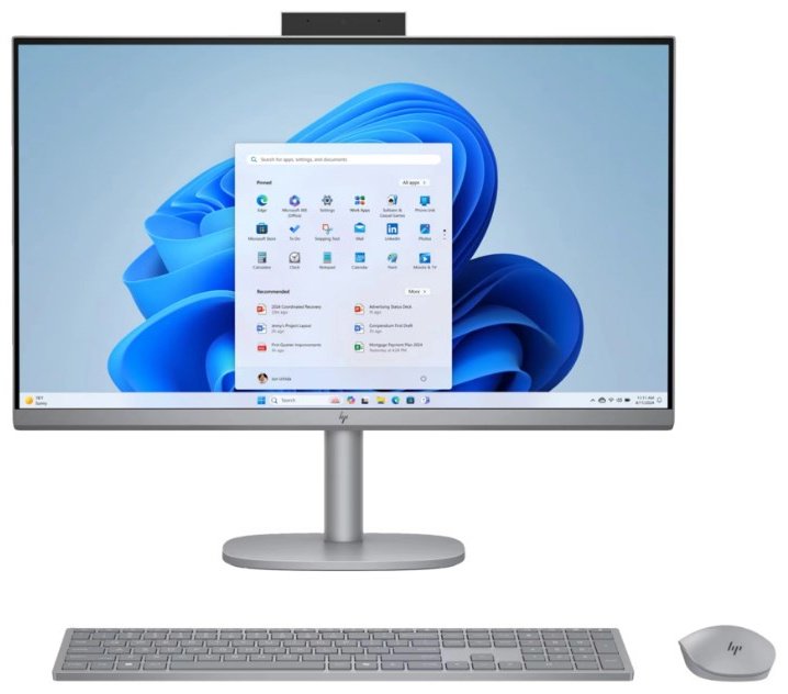 Моноблок HP OmniStudio X 27-cs1011ci CJ2F1EA серебристый