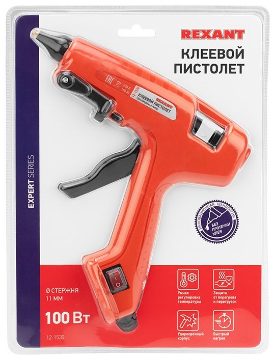 Клеевой пистолет REXANT Эксперт 12-1530 купить,NaN