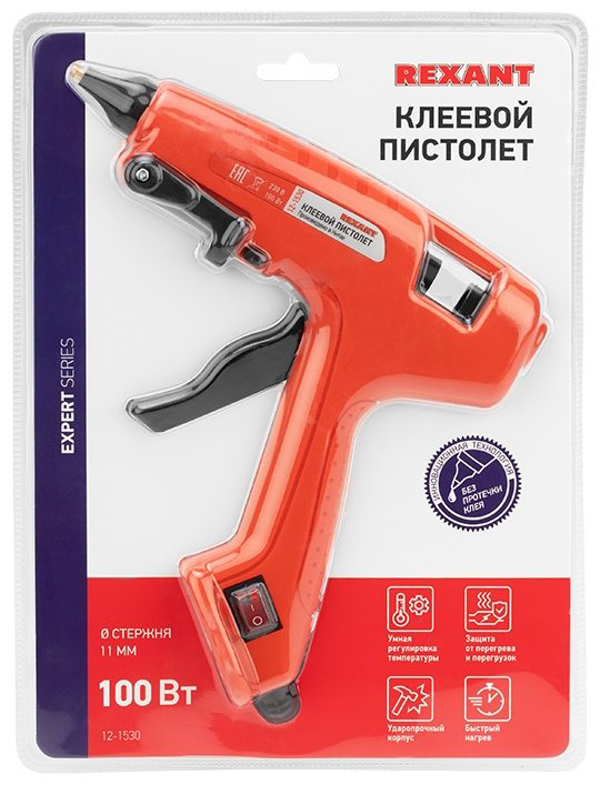Клеевой пистолет REXANT Эксперт 12-1530 купить,NaN