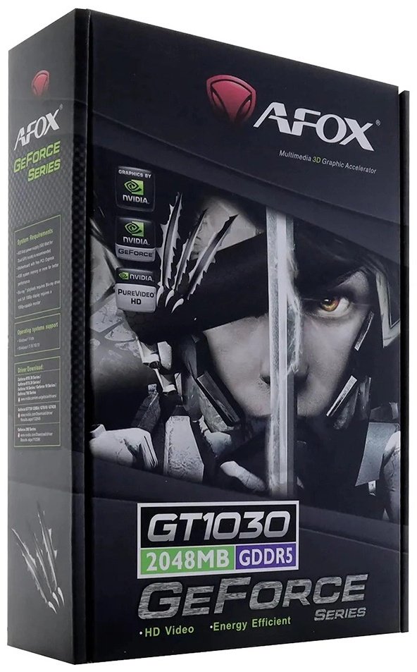 Видеокарта AFOX GT 1030 (AF1030-2048D5L8) 2 Гб купить,NaN
