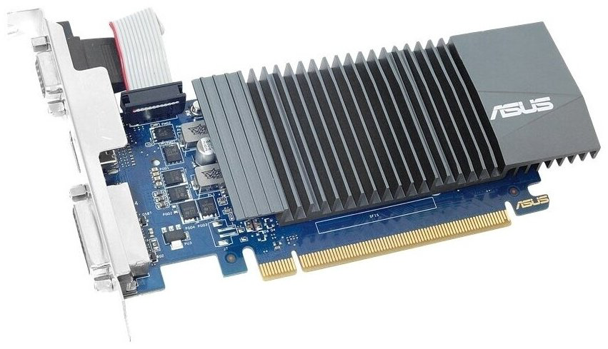 Видеокарта ASUS GeForce GT 710 Silent LP GT710-SL-2GD5-BRK 2GB - ForteMarket Видеокарта ASUS GeForce GT 710 Silent LP GT710-SL-2GD5-BRK 2GB купить,NaN