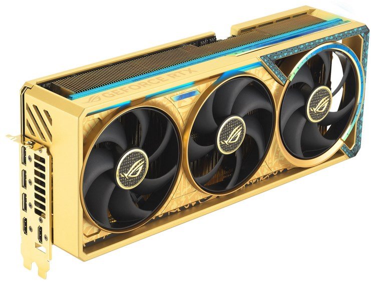 Видеокарта ASUS RTX 5080 ROG Astral Dhahab CORE OC 16 Гб купить,NaN