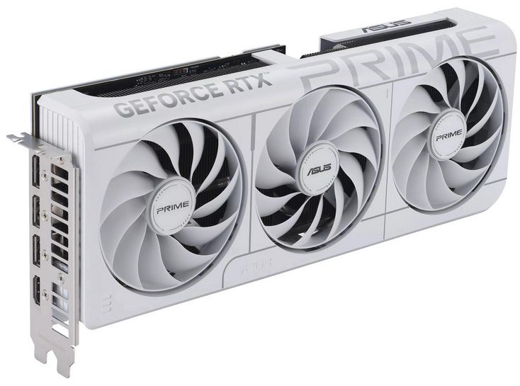 Видеокарта ASUS RTX 5070 Prime White OC PRIME-RTX5070-O12G-WHITE 12 Гб купить,NaN