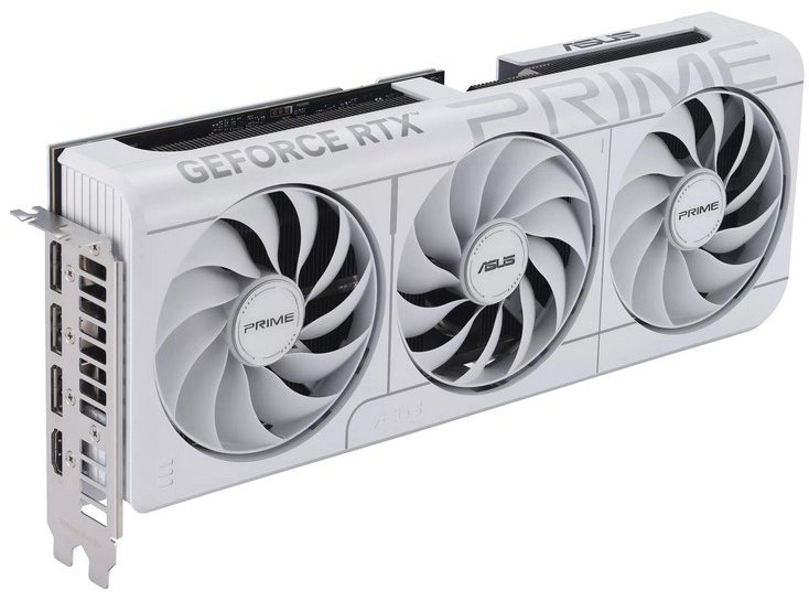 Видеокарта ASUS RTX 5070 Prime White OC PRIME-RTX5070-O12G-WHITE 12 Гб купить,NaN