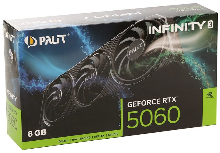 Видеокарта Palit RTX 5060 Infinity 3 (NE75060019P1-GB2063S) 8 Гб купить,NaN