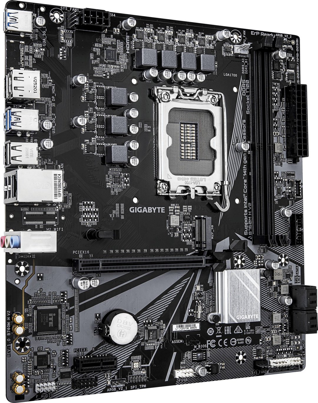 Материнская плата GIGABYTE B760M H V2