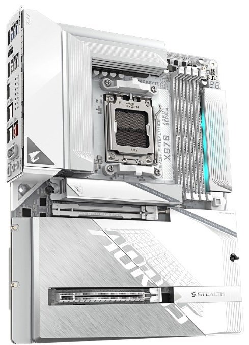 Материнская плата GIGABYTE X870 AORUS STEALTH ICE (REV1.2) купить,NaN