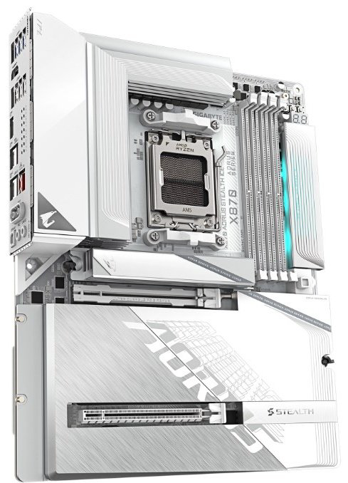 Материнская плата GIGABYTE X870 AORUS STEALTH ICE (REV1.2) купить,NaN