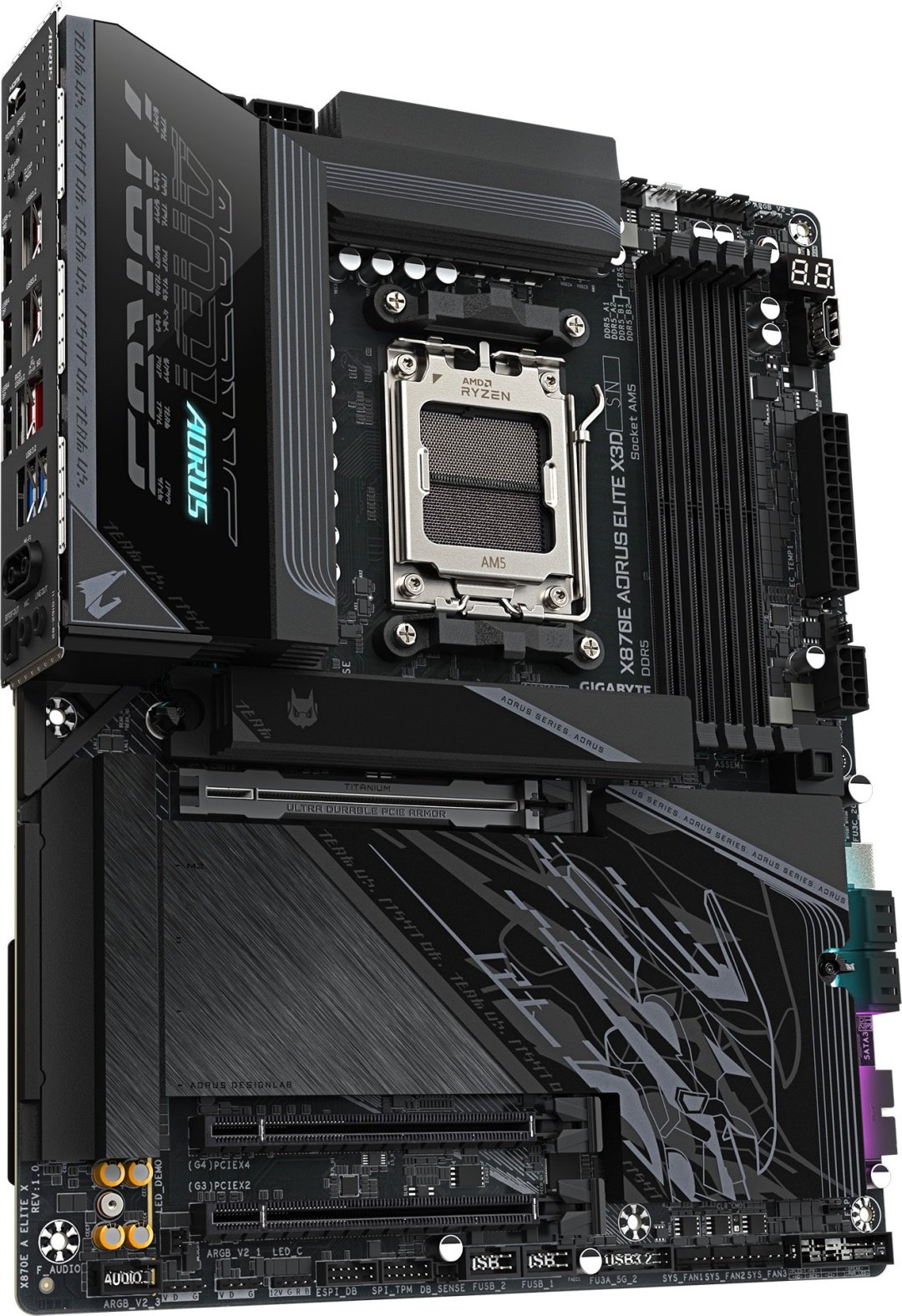 Материнская плата GIGABYTE X870E AORUS ELITE X3D