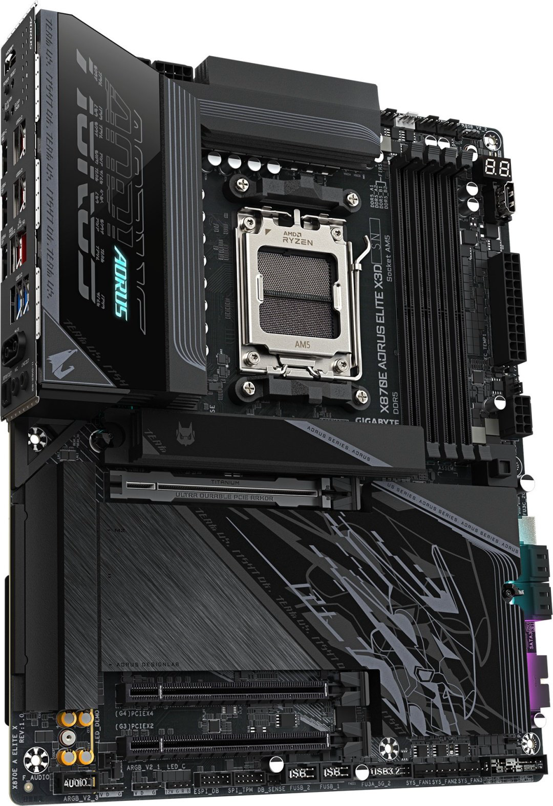 Материнская плата GIGABYTE X870E AORUS ELITE X3D