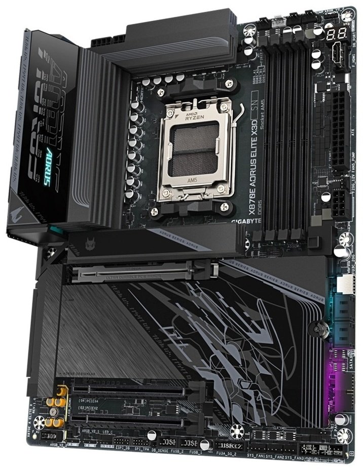 Материнская плата GIGABYTE X870E AORUS ELITE X3D