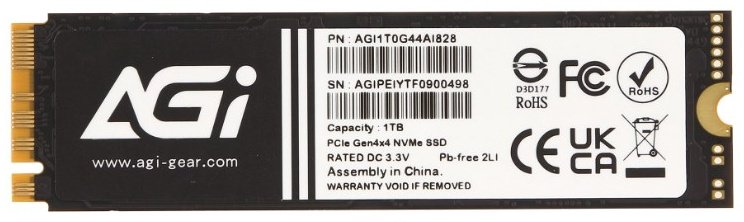SSD AGI AGI1T0G44AI828-CB 1000 Гб
