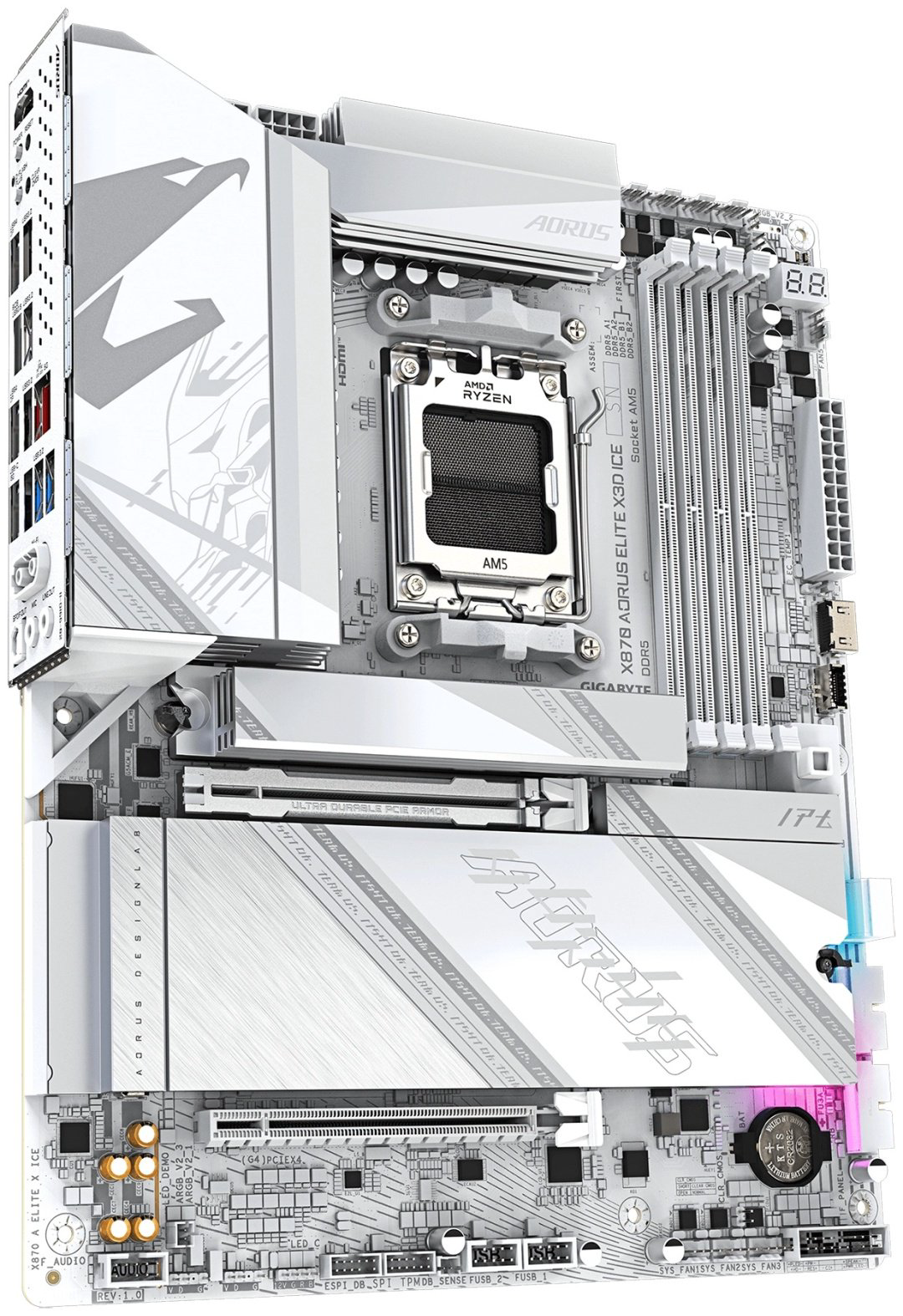 Материнская плата GIGABYTE X870 Aorus Elite X3D ICE