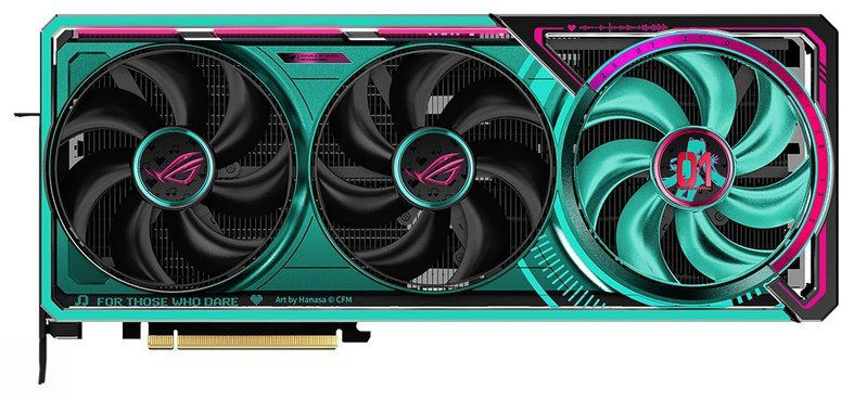 Видеокарта ASUS RTX 5080 ROG Astral OC Hatsune Miku (ROG-ASTRAL-RTX5080-O16G-MIKU-W) 16 Гб купить,NaN