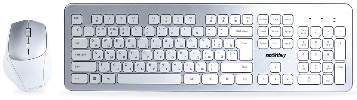 Клавиатура Smartbuy SBC-233616AG-SW серебристый купить,NaN