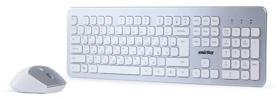 Клавиатура Smartbuy SBC-233616AG-SW серебристый купить,NaN