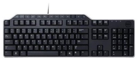 Клавиатура DELL KB522 Wired Business Multimedia Keyboard черный купить,NaN