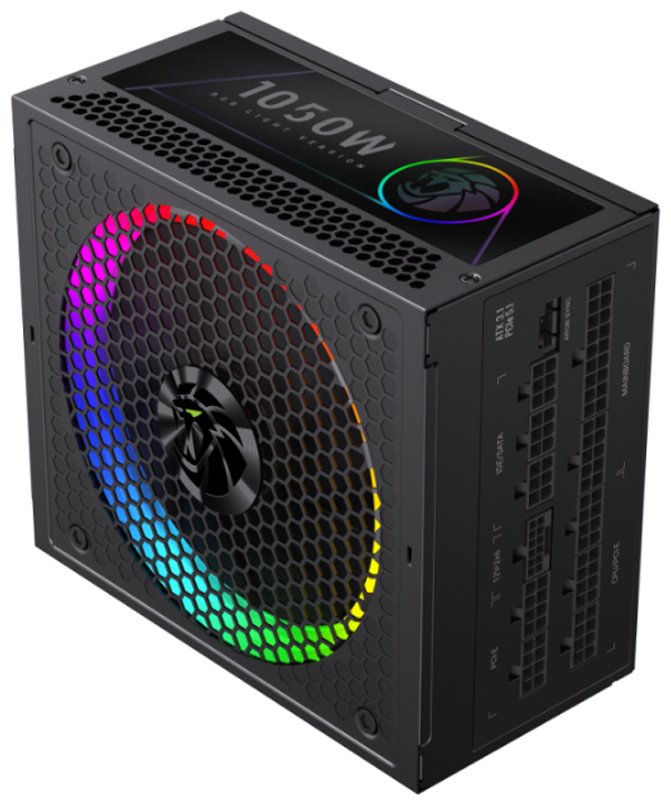 Блок питания Game Max RGB PRO 1050G Gold 1050 Вт